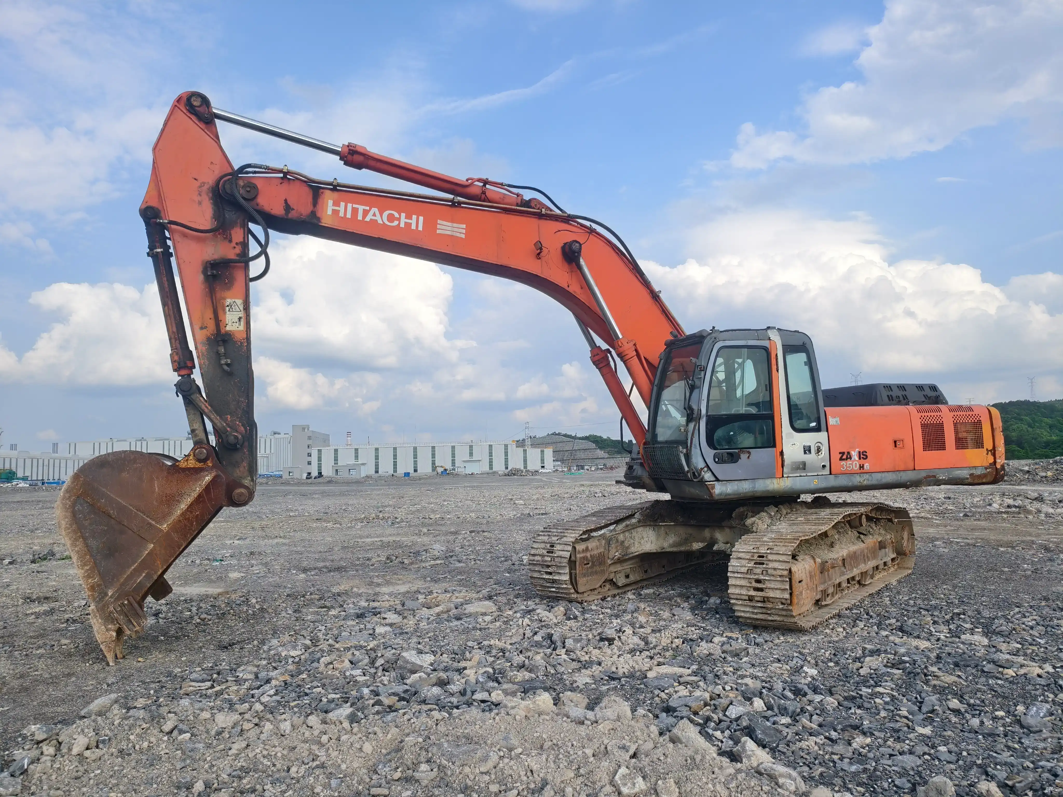 Hitachi excavator