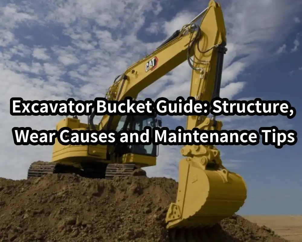 Excavator bucket guide: structure, wear causes and maintenance tips