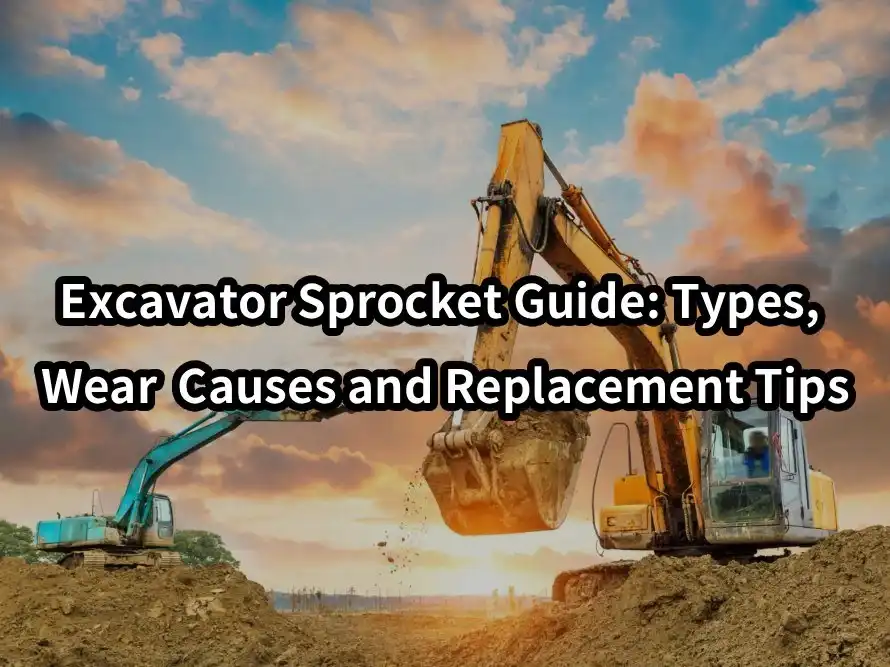 Excavator sprocket guide: types, wear causes and replacement tips