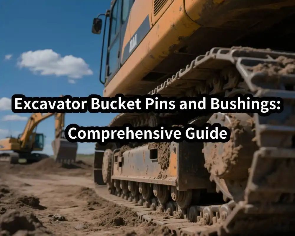 Excavator bucket pins and bushings: comprehensive guide