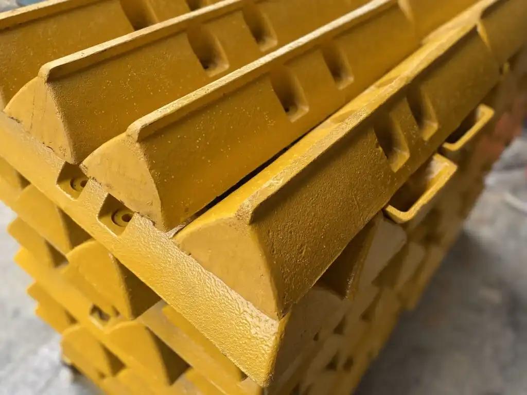 Learn more about bulldozer track shoes